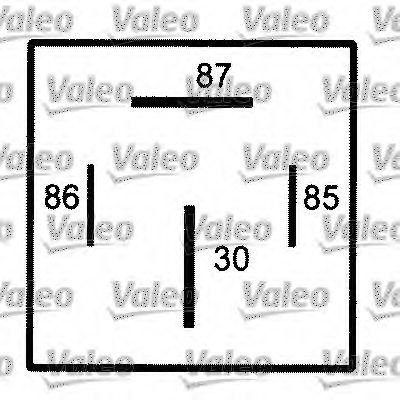 VALEO 643827 Relay, main current